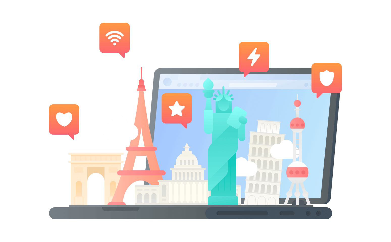 在圣文森特和格林纳丁斯连接到中国vpn - 返华APP